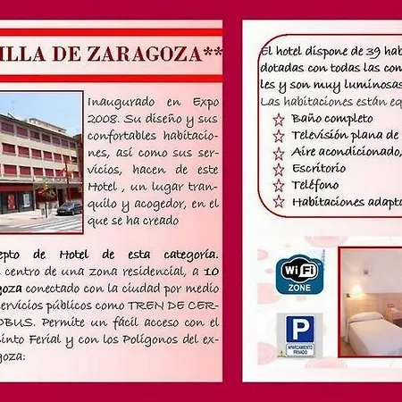 De Zaragoza 2* Casetas